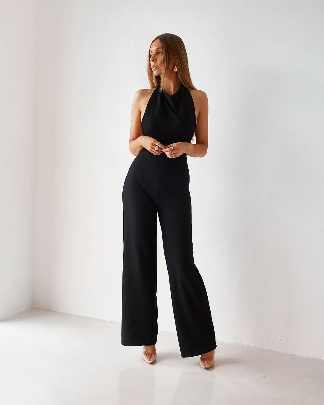 Backless Jumpsuit - Black sold by Old Sport product image thumbnail 5