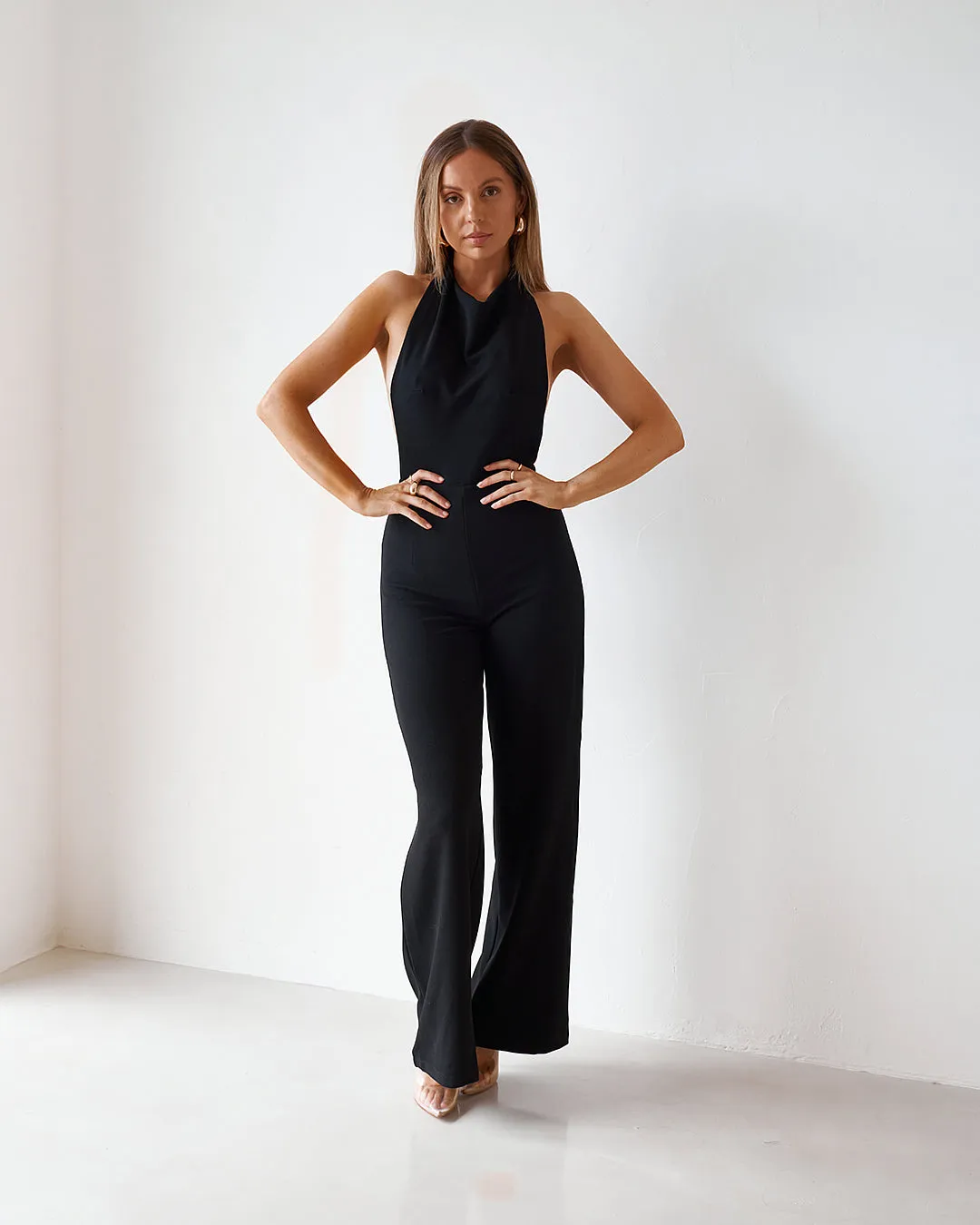 Backless Jumpsuit - Black sold by Old Sport product image thumbnail 3
