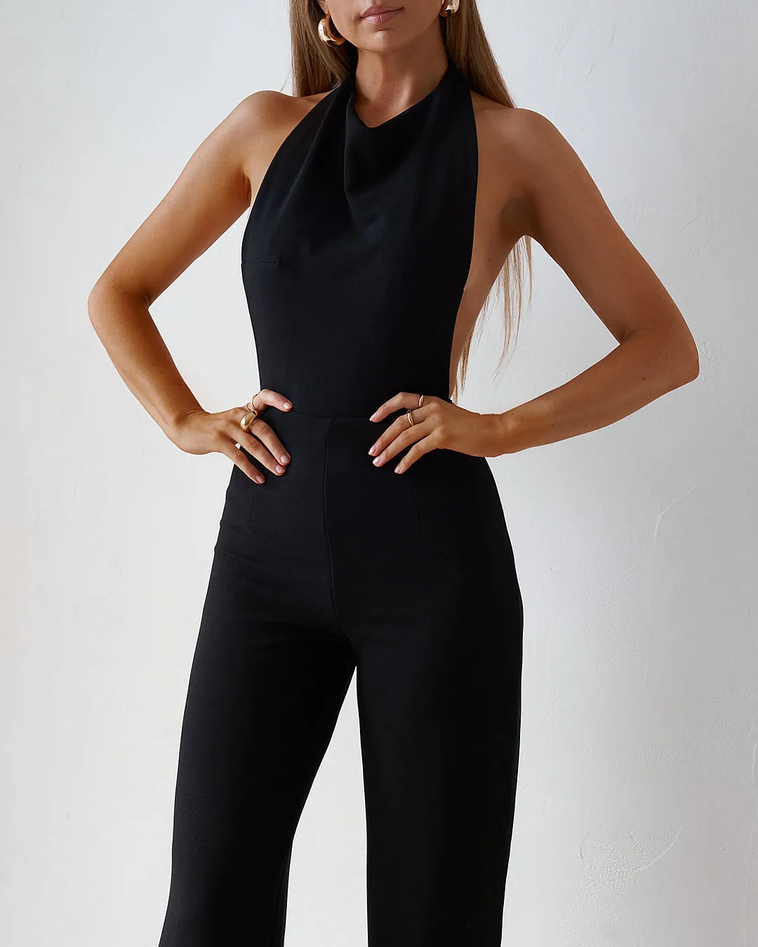 Backless Jumpsuit - Black sold by Old Sport product image thumbnail 2