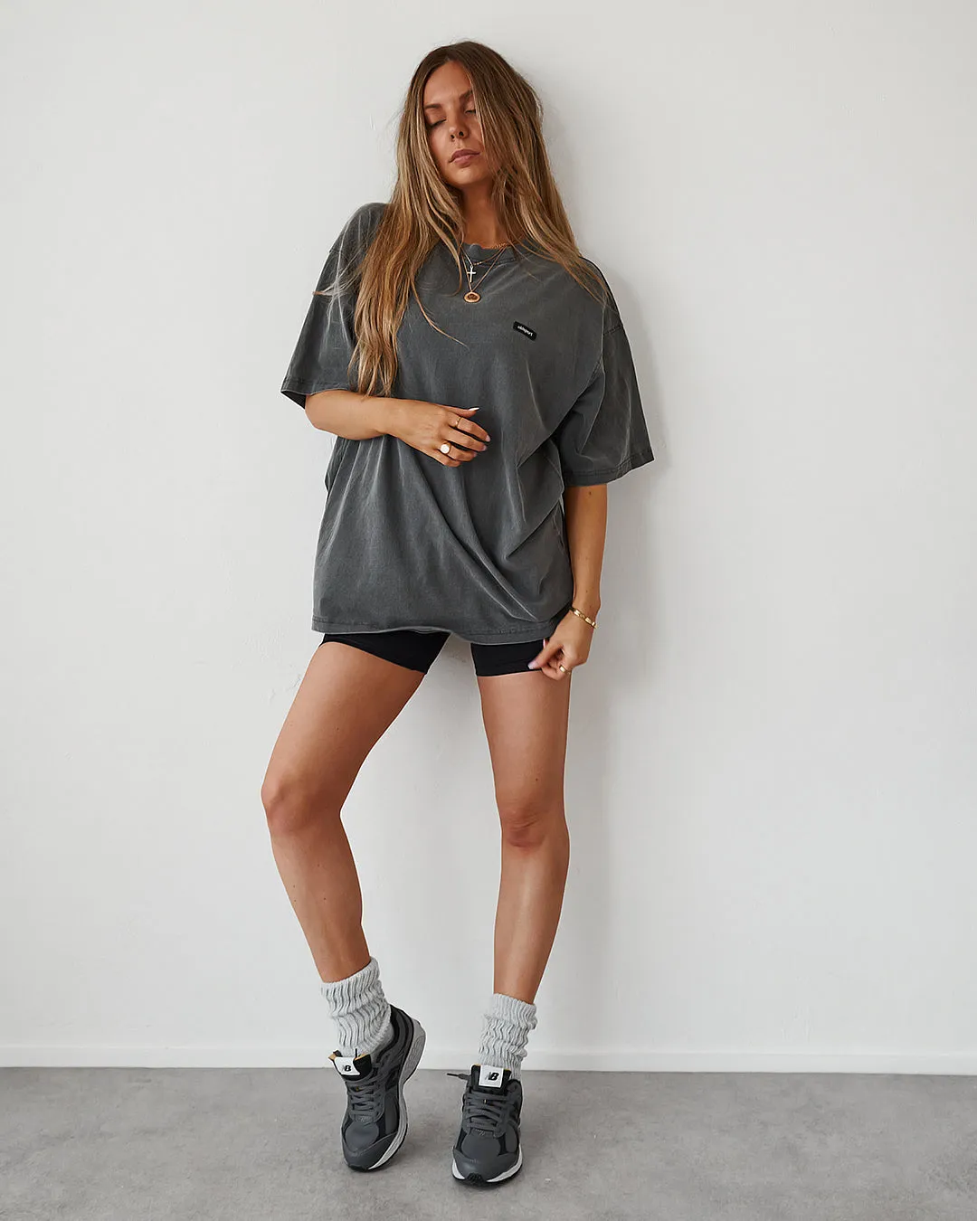 Oversized Tee - Washed Black sold by Old Sport product image thumbnail 5