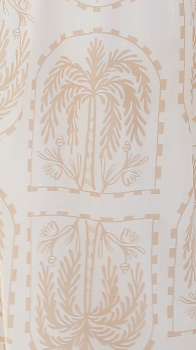 Sandy Maxi Dress - Beige Print sold by Billy J product image thumbnail 4