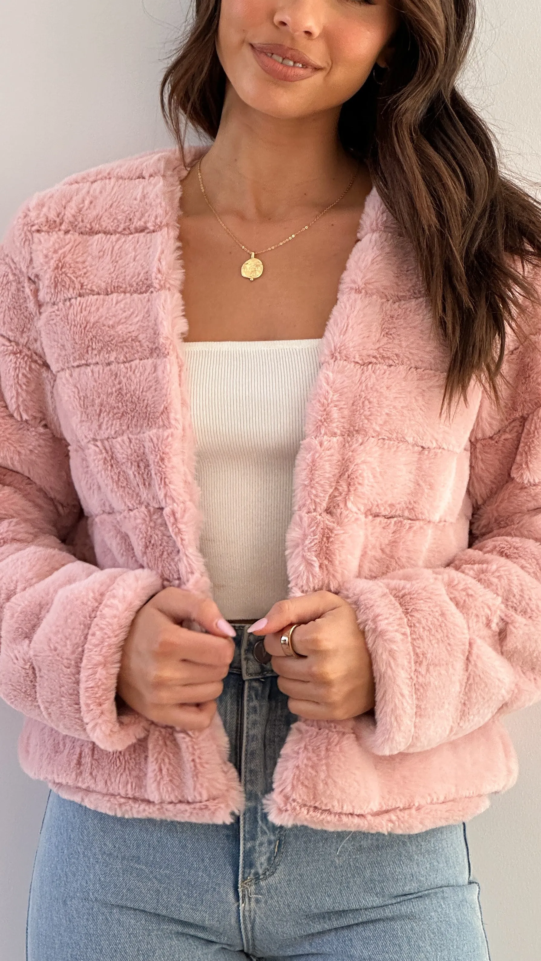 Tully Crop Jacket - Blush sold by Billy J product image thumbnail 5