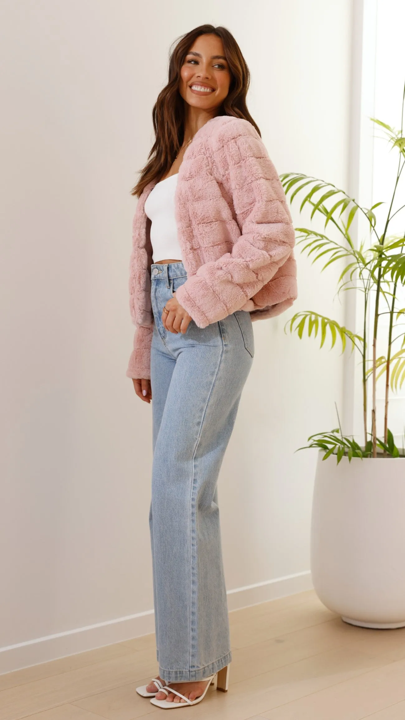 Tully Crop Jacket - Blush sold by Billy J product image thumbnail 4