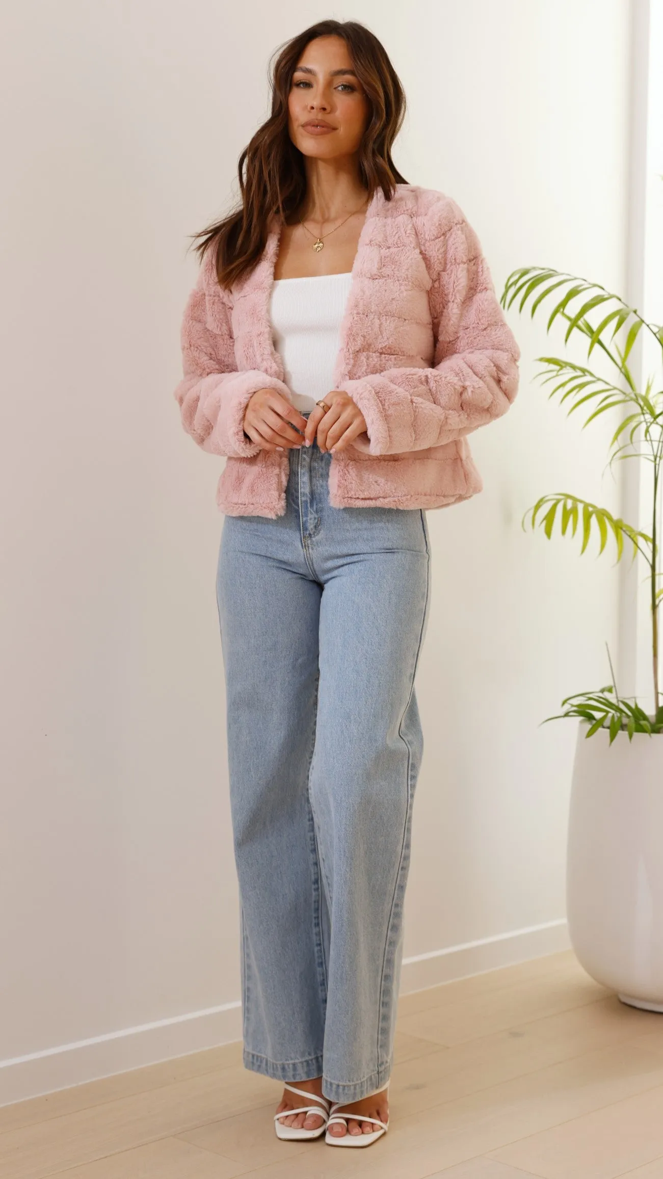 Tully Crop Jacket - Blush sold by Billy J product image thumbnail 3