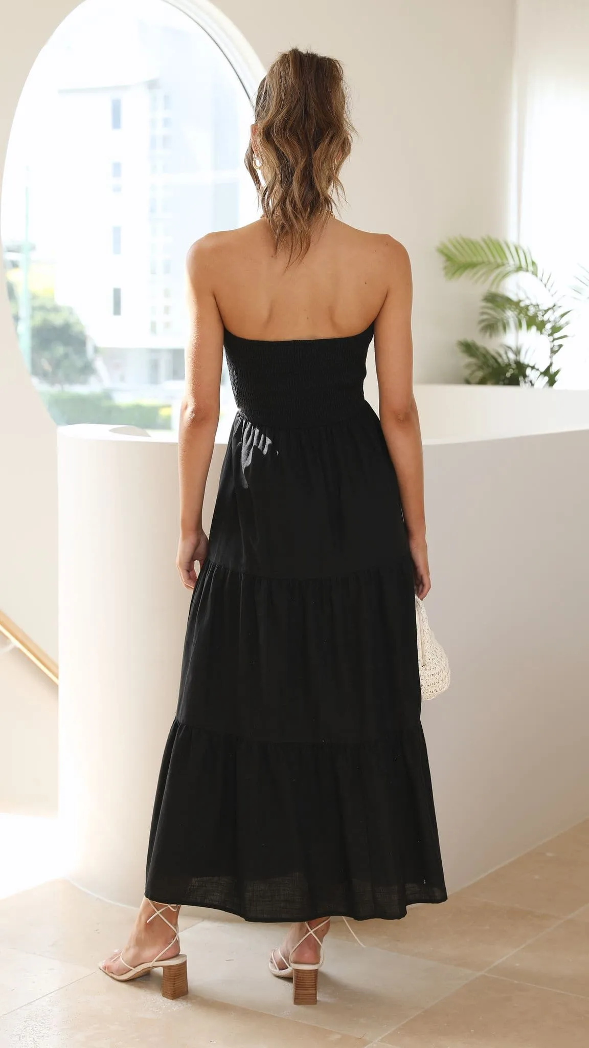 Brooke Maxi Dress - Black sold by Billy J product image thumbnail 3