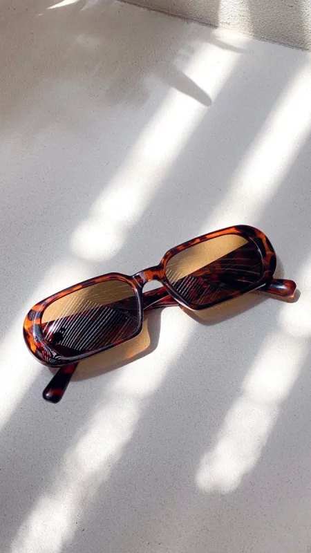 Carly Sunglasses - Tortoise sold by Billy J