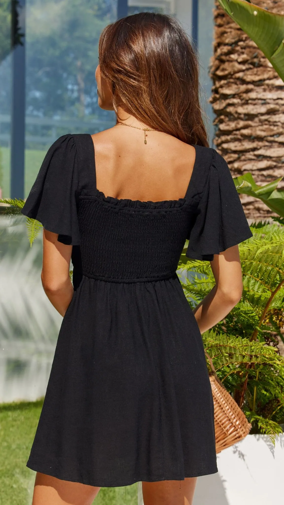 Molly Mini Dress - Black sold by Billy J product image thumbnail 3