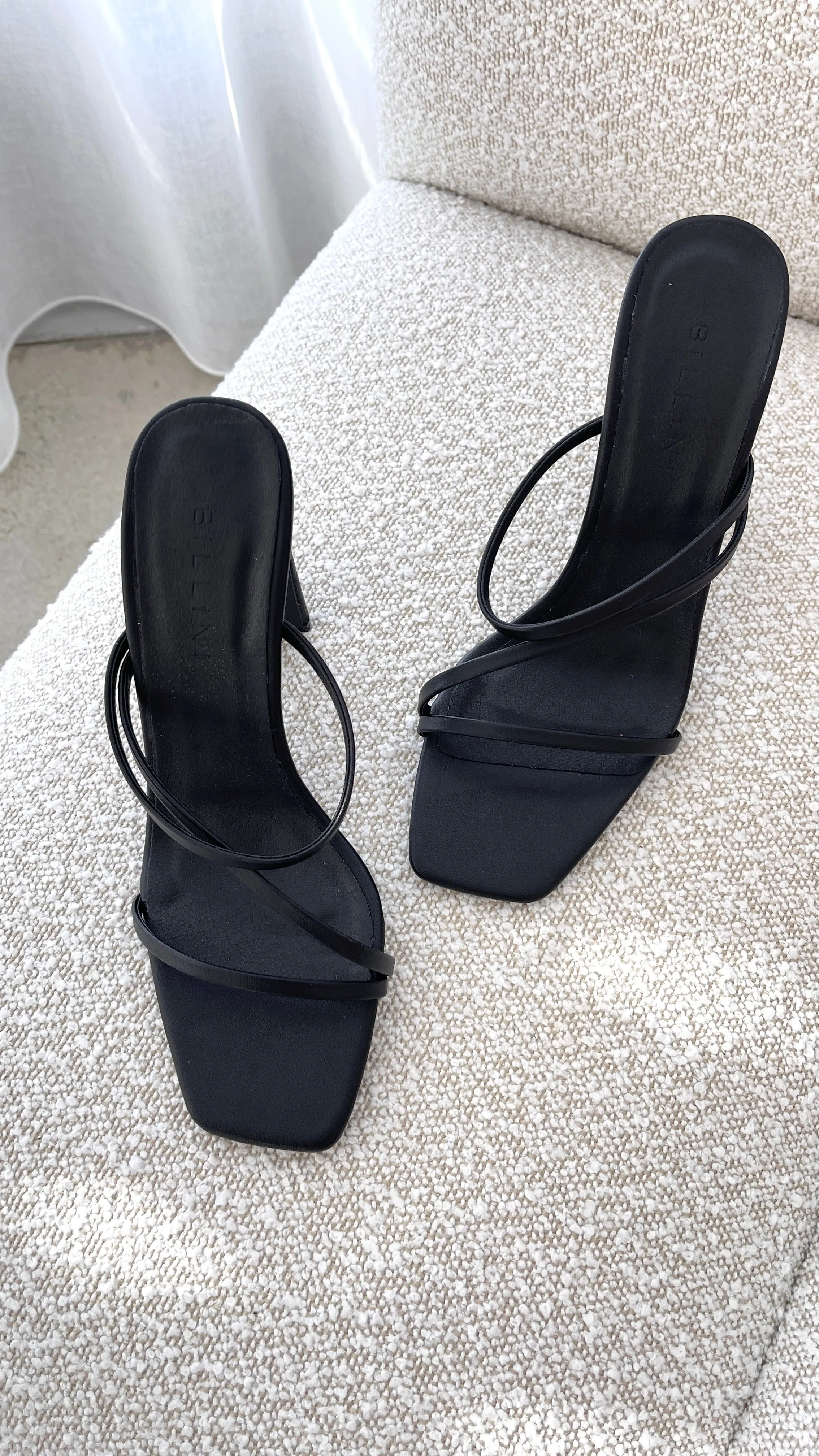 Yanna Heel - Black sold by Billy J product image thumbnail 4