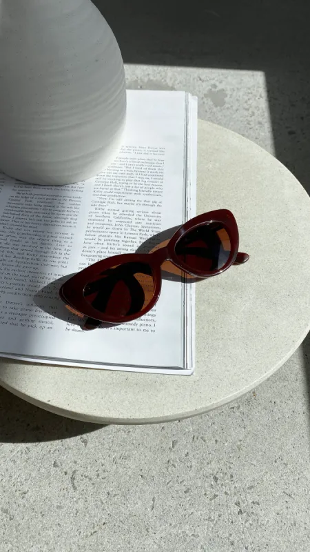 Ochre Lane Isla Sunglasses - Cocoa sold by Billy J