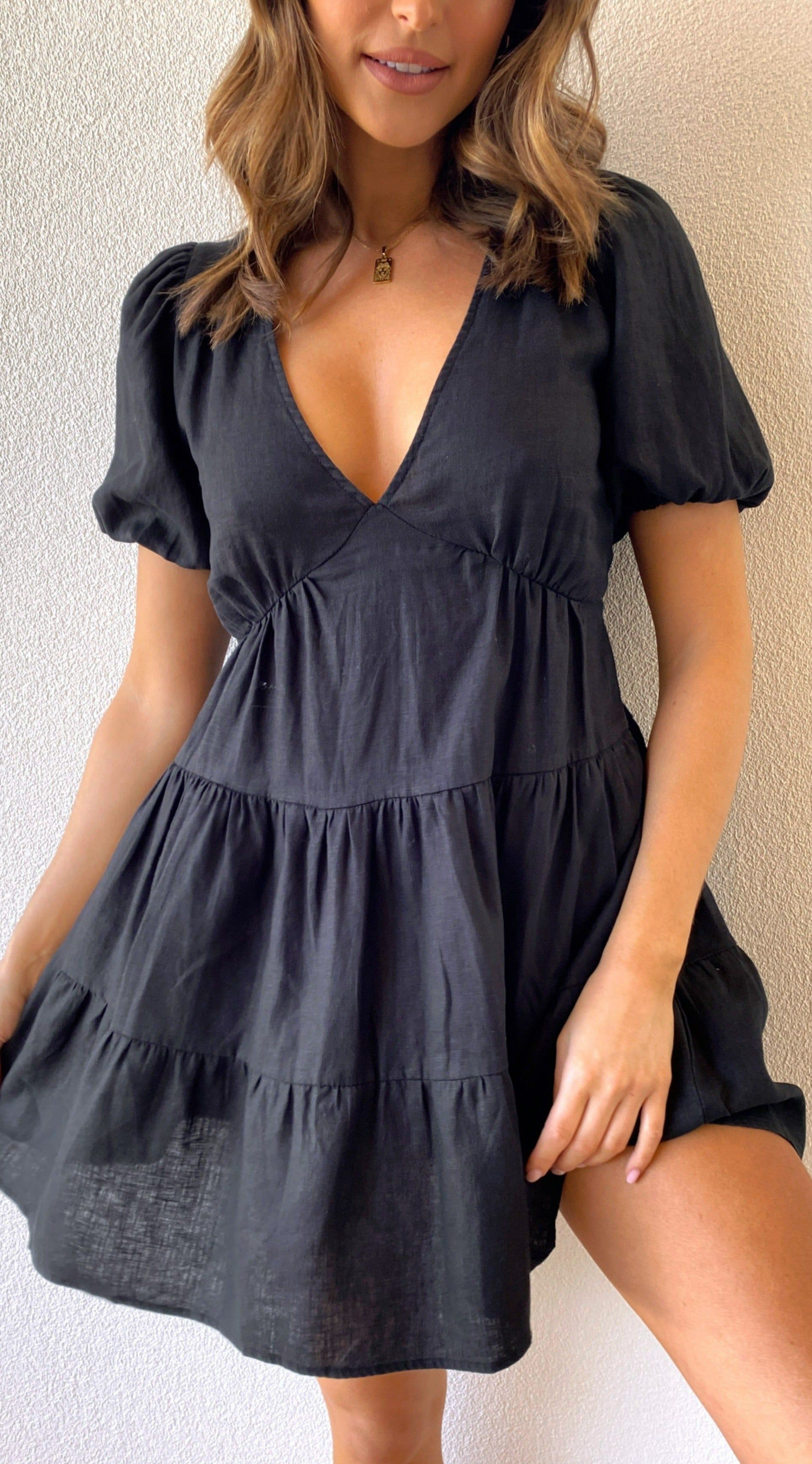 Milly Mini Dress - Black sold by Billy J