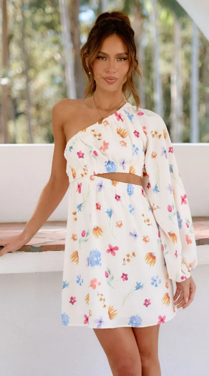 Ivy Mini Dress - Blooms sold by Billy J product image thumbnail 3