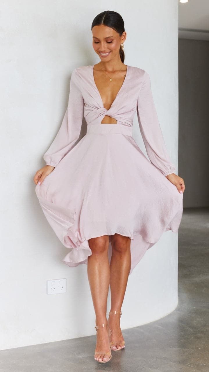 Starry Nights Dress - Blush sold by Billy J