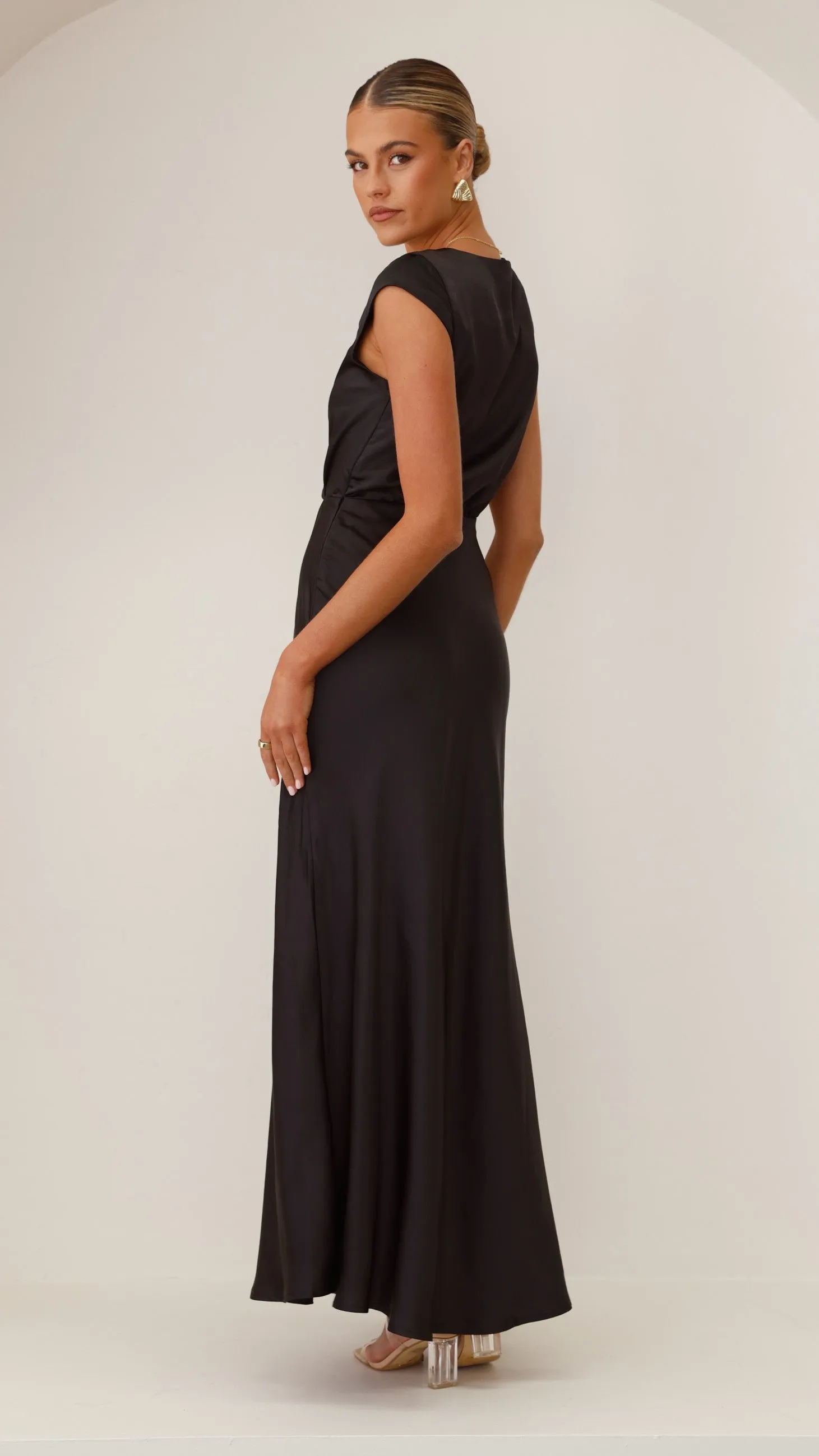 Selma Maxi Dress - Black sold by Billy J product image thumbnail 4