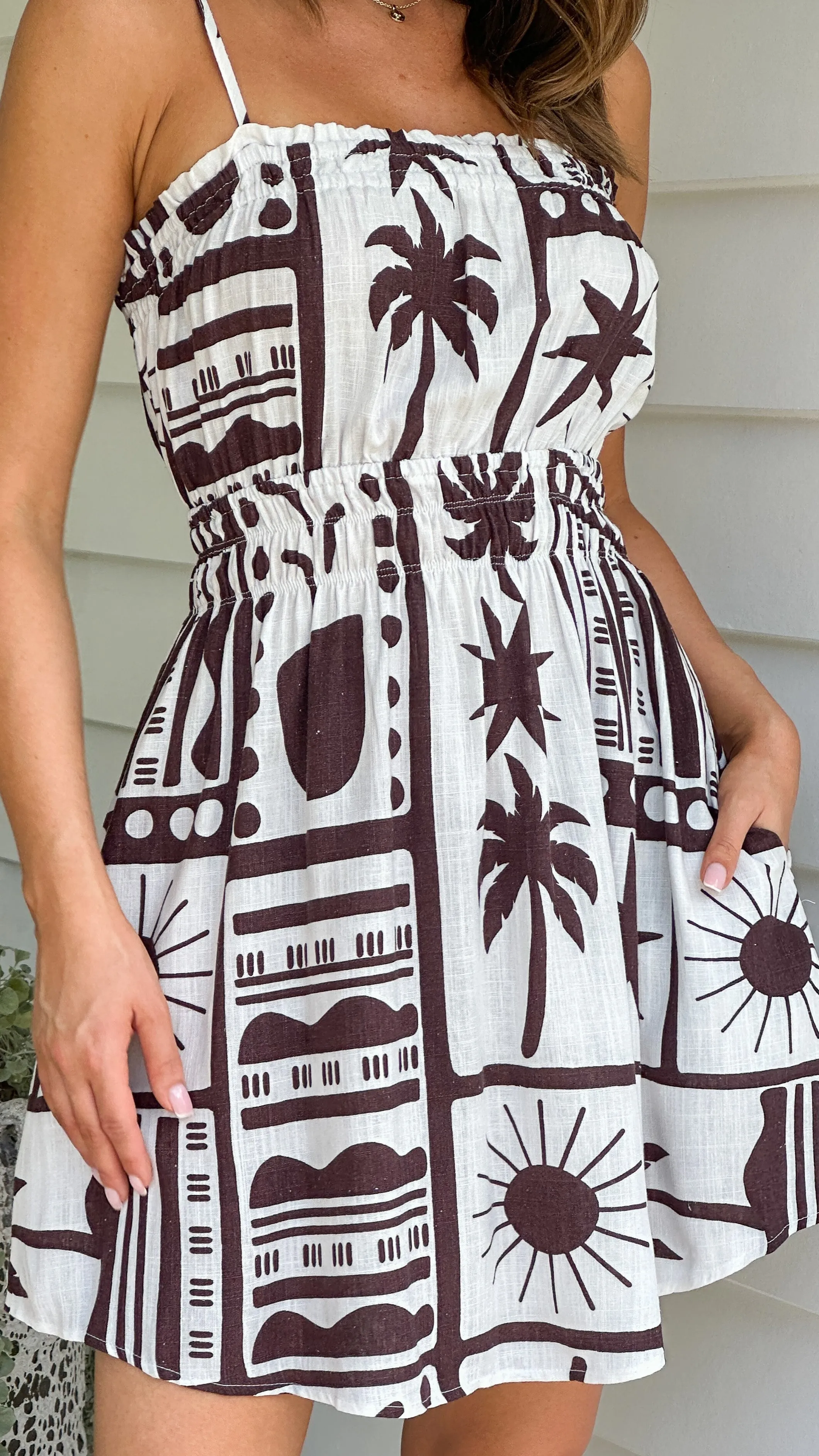 Sailish Mini Dress - Tuscany sold by Billy J product image thumbnail 5