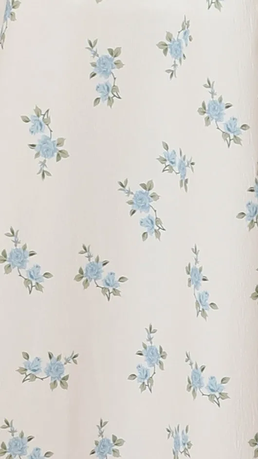 Carmilla Midi Dress - Blue Floral sold by Billy J product image thumbnail 5