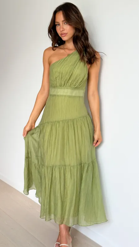 Jayma Maxi Dress - Olive sold by Billy J