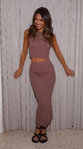 Senya Maxi Skirt - Chocolate sold by Billy J