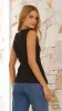Draya Longline Vest - Black sold by Billy J
