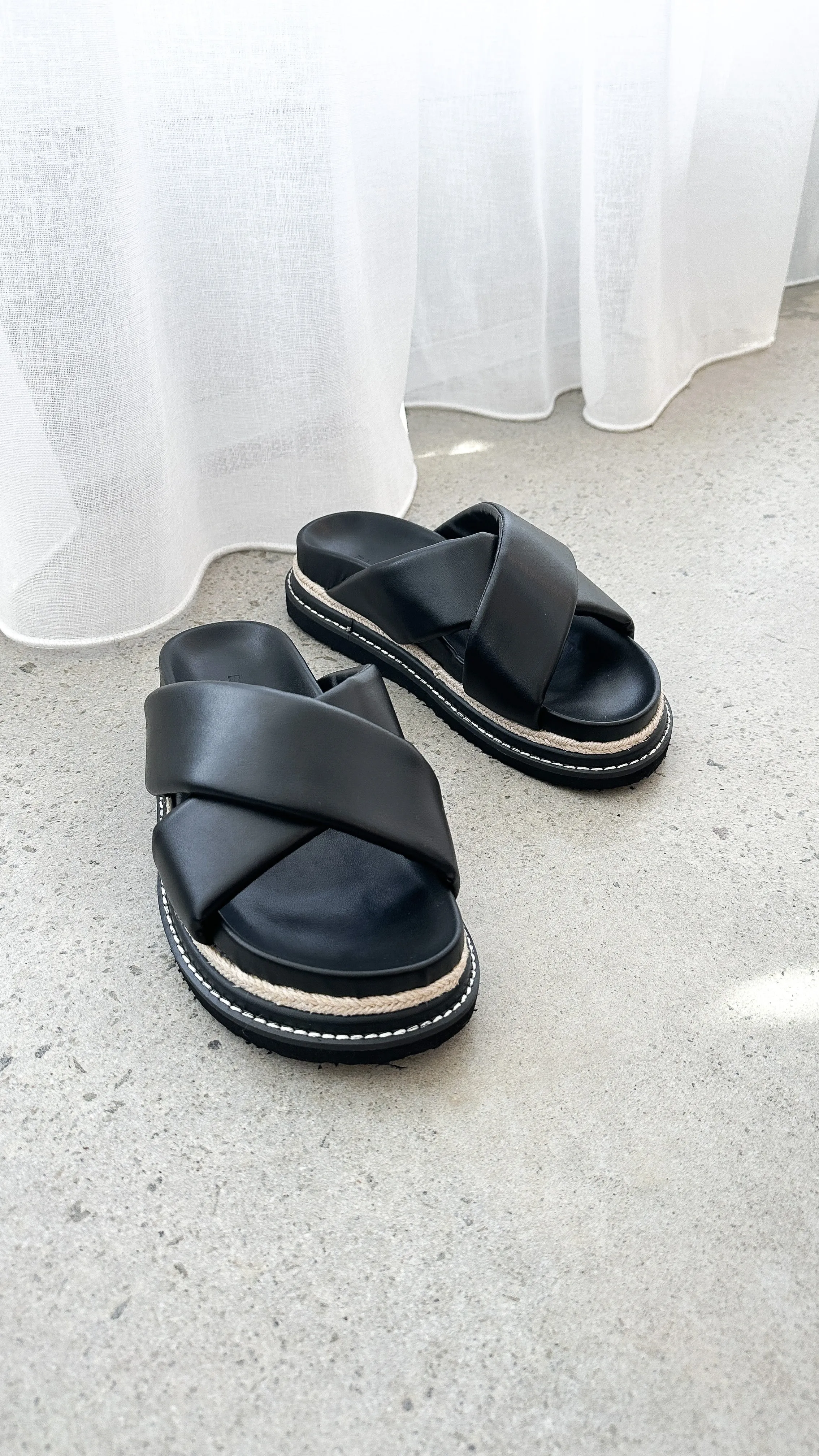 Arabel Slide - Black sold by Billy J product image thumbnail 4