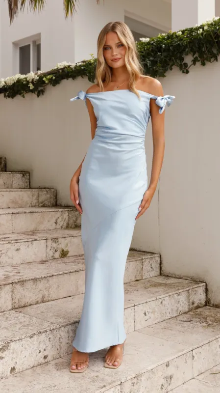 Frida Maxi Dress - Blue sold by Billy J