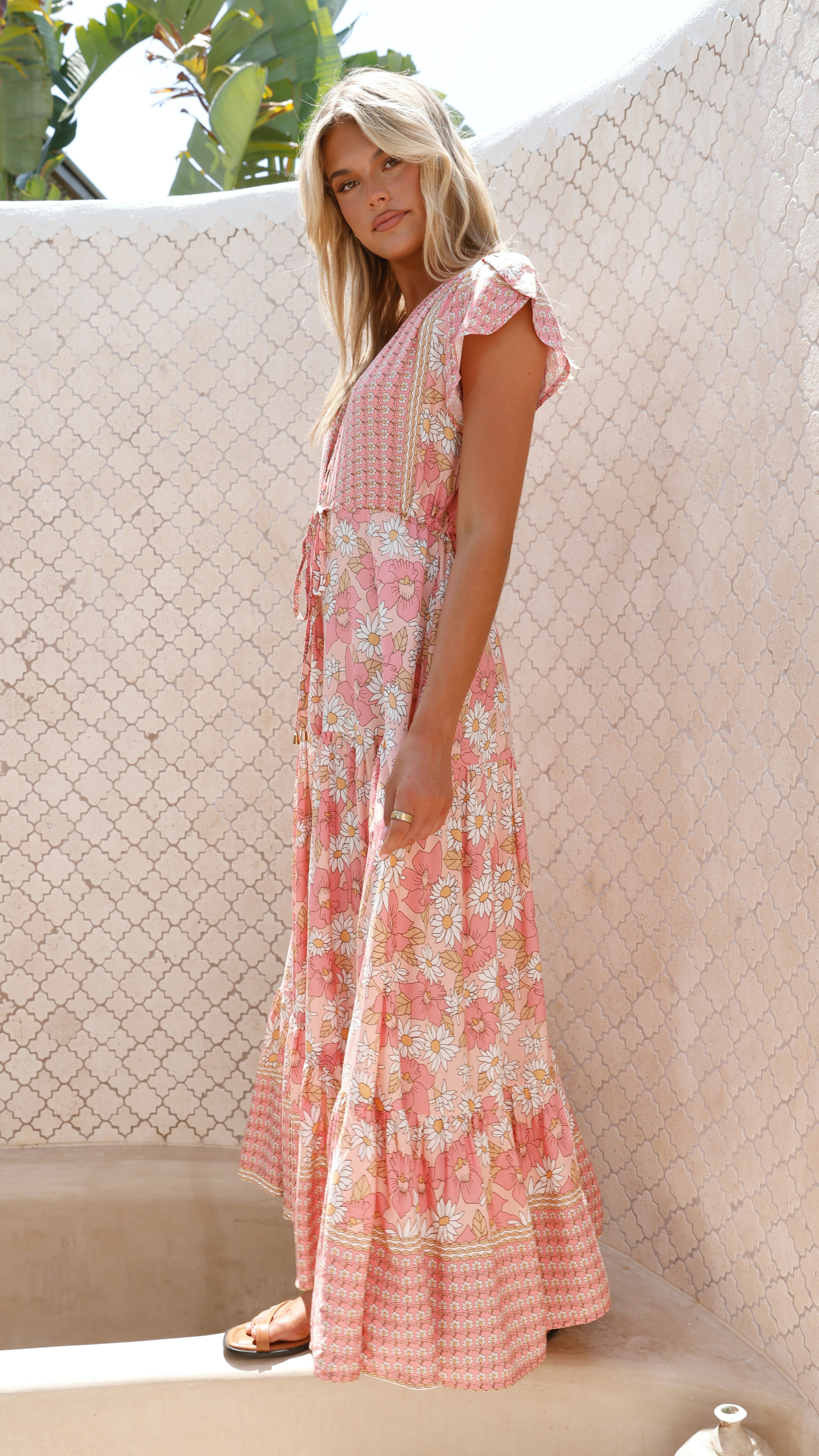 Melissa Maxi Dress - Juliets Garden Print sold by Billy J product image thumbnail 4