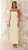 Valterra Maxi Dress - Lemon sold by Billy J