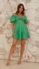 Stelle Mini Dress - Green sold by Billy J