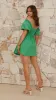 Stelle Mini Dress - Green sold by Billy J