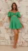 Stelle Mini Dress - Green sold by Billy J