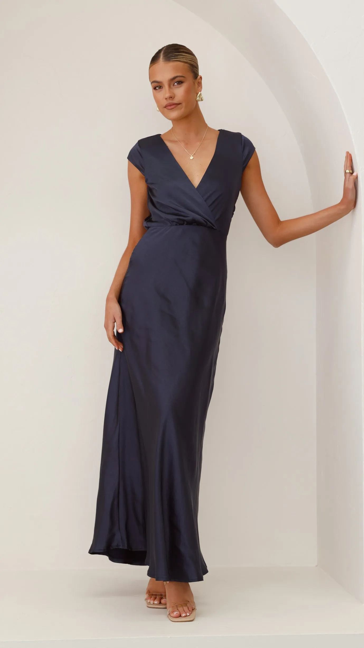 Selma Maxi Dress - Navy sold by Billy J