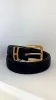 Lara Leather Belt - Black sold by Billy J