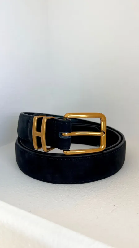 Lara Leather Belt - Black sold by Billy J