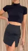 Ash Mini Skirt - Black sold by Billy J