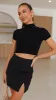 Ash Mini Skirt - Black sold by Billy J
