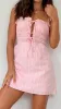 Francesca Mini Dress - Pink sold by Billy J