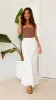 Zaltana Maxi Skirt - White sold by Billy J