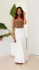 Zaltana Maxi Skirt - White sold by Billy J