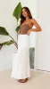 Zaltana Maxi Skirt - White sold by Billy J