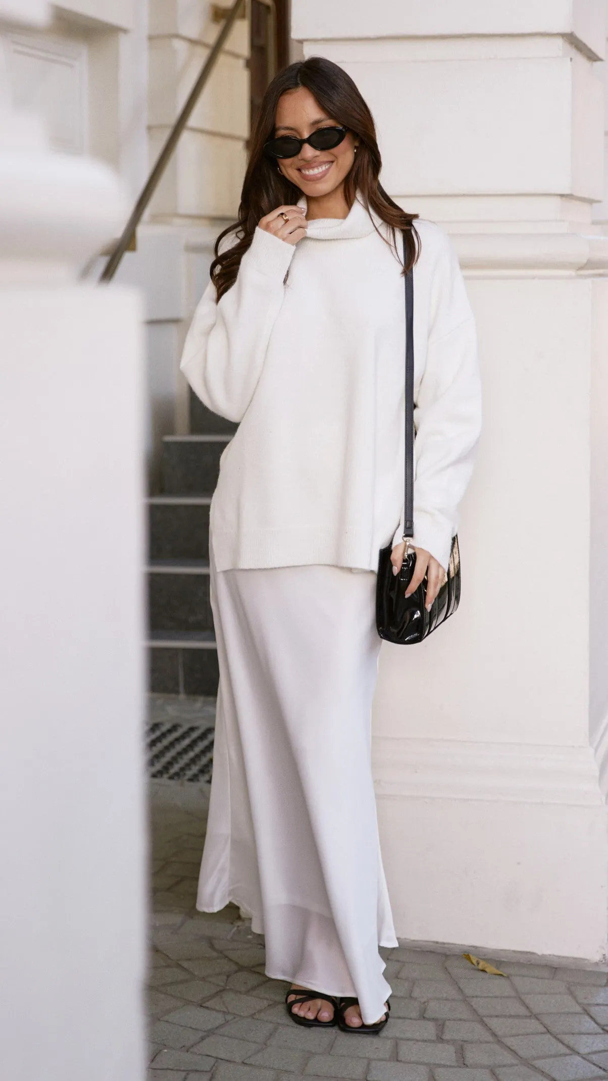 Maceo Maxi Skirt - White sold by Billy J product image thumbnail 4