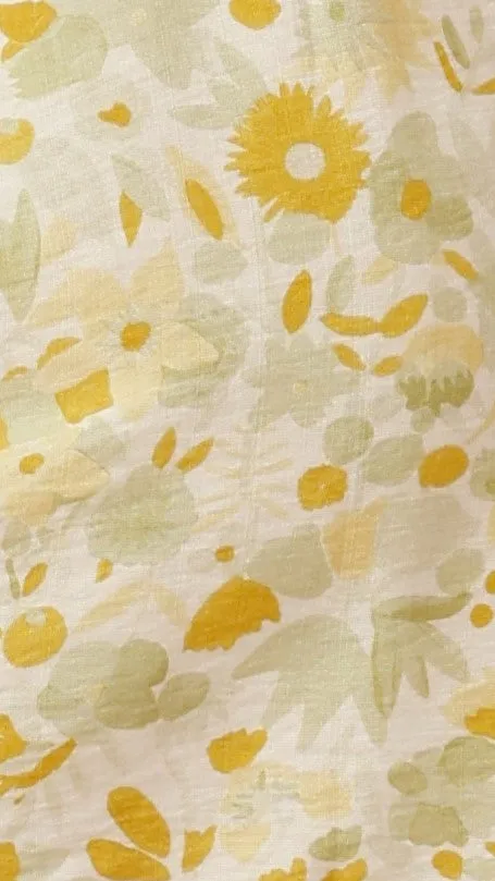 Zaire Mini Dress - Yellow Floral sold by Billy J product image thumbnail 3