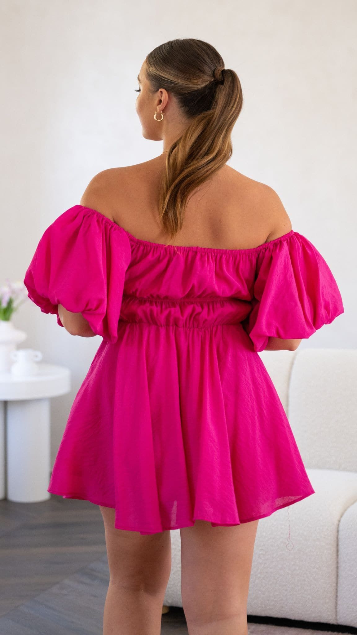 Adi Mini Dress - Hot Pink sold by Billy J product image thumbnail 5