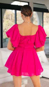 Adi Mini Dress - Hot Pink sold by Billy J