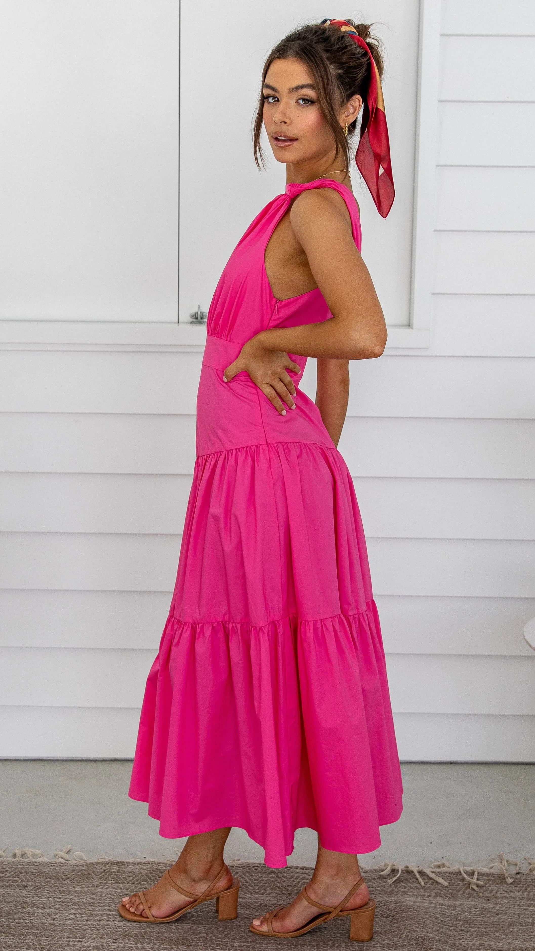 Jayma Maxi Dress - Pink sold by Billy J product image thumbnail 4