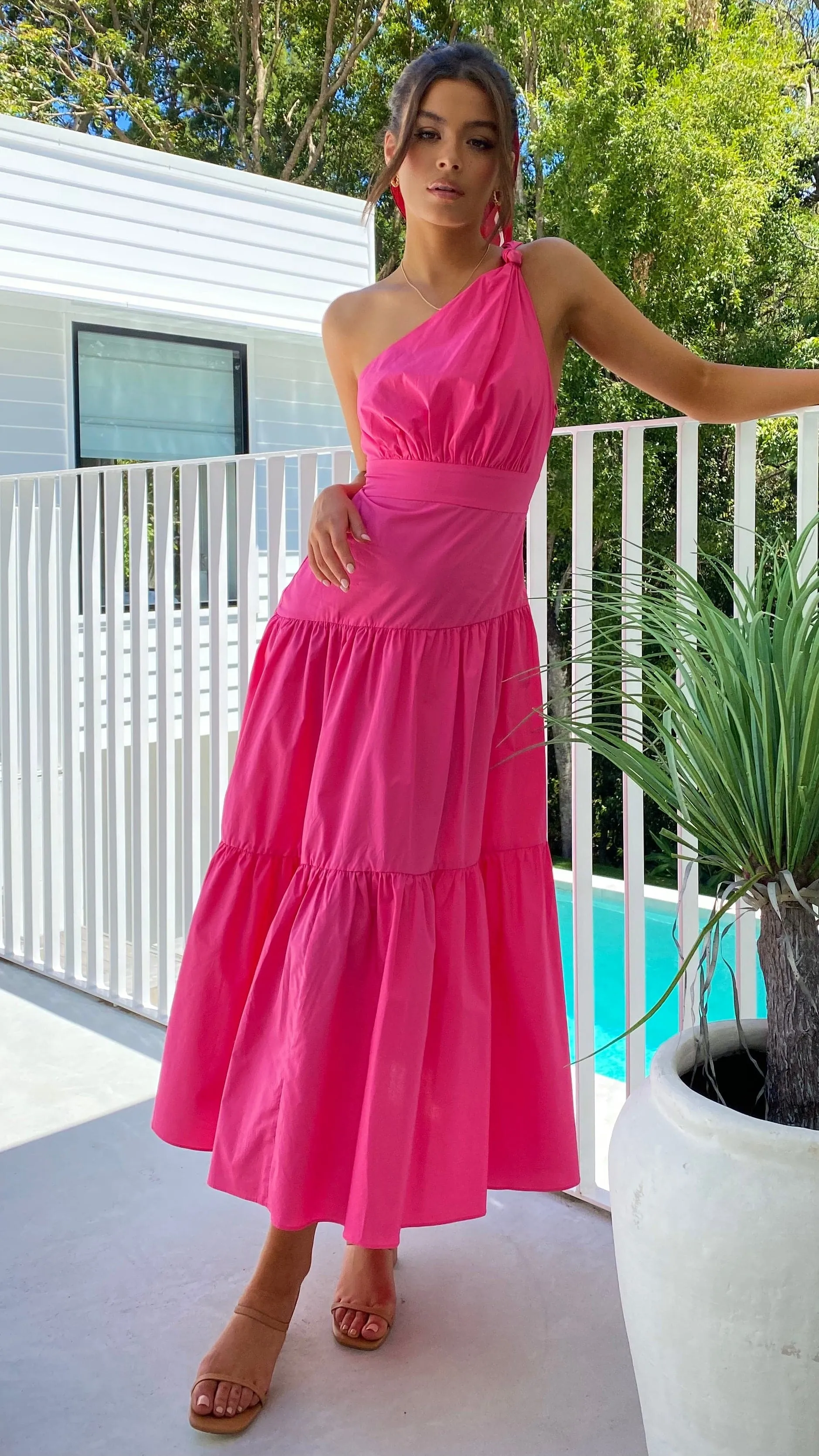 Jayma Maxi Dress - Pink sold by Billy J