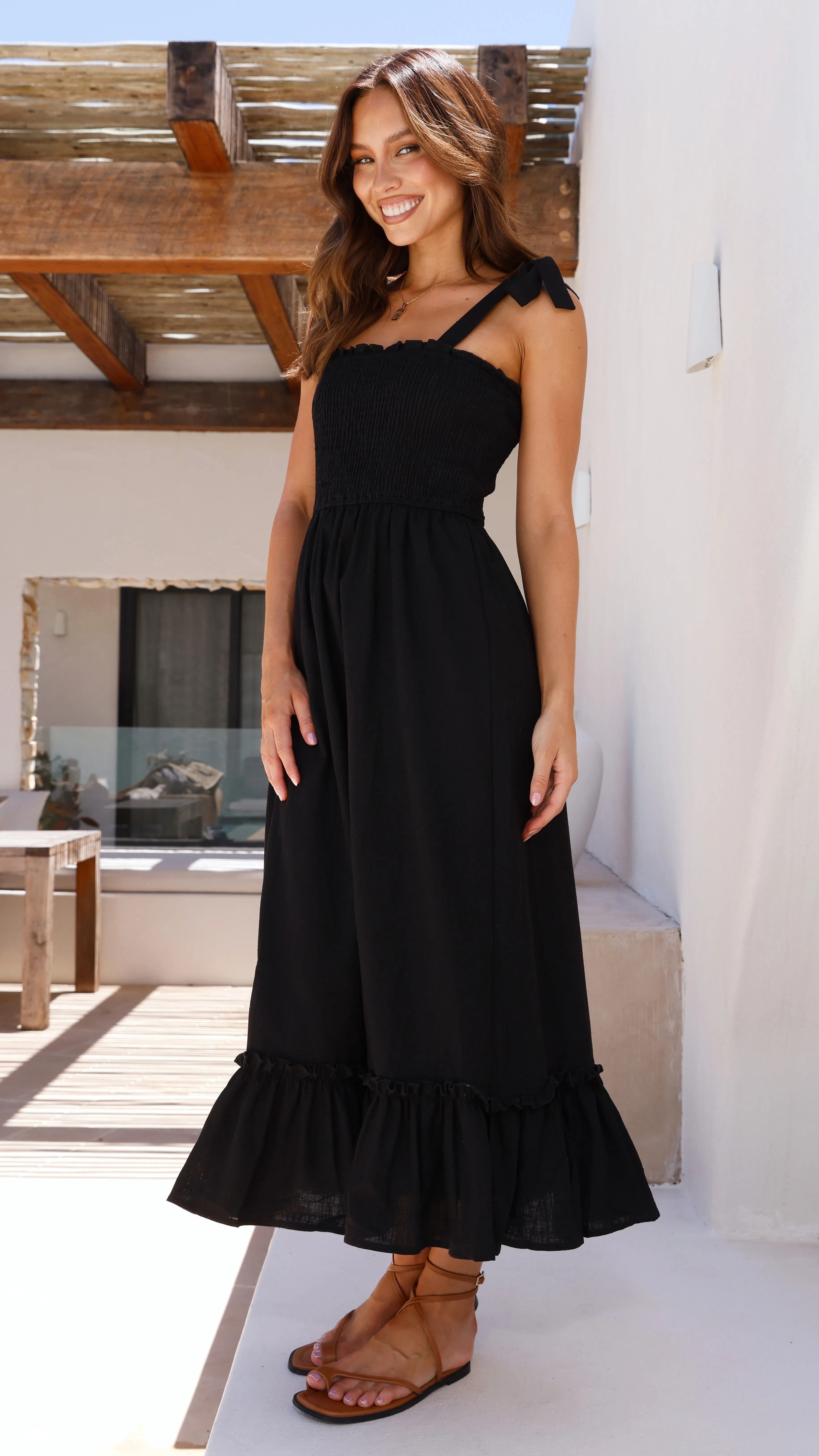 Cely Midi Dress - Black sold by Billy J product image thumbnail 5