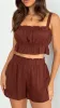 Kleo Crop Top - Brown sold by Billy J