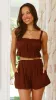 Kleo Crop Top - Brown sold by Billy J