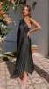 Brooklyn One Shoulder Midi Dress - Black sold by Billy J