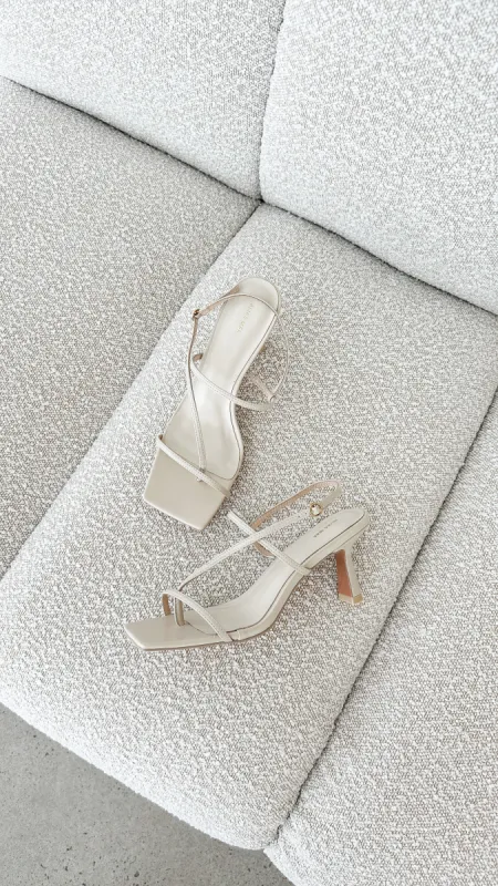 Scout Heel - Bone Leather sold by Billy J