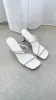 Femi Heel - White Diamante sold by Billy J